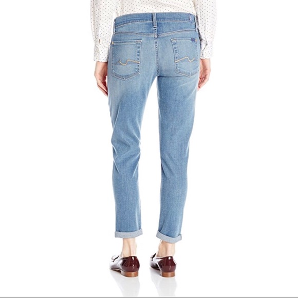 7 For All Mankind Josefina Skinny Boyfriend Jean - Picture 2 of 6